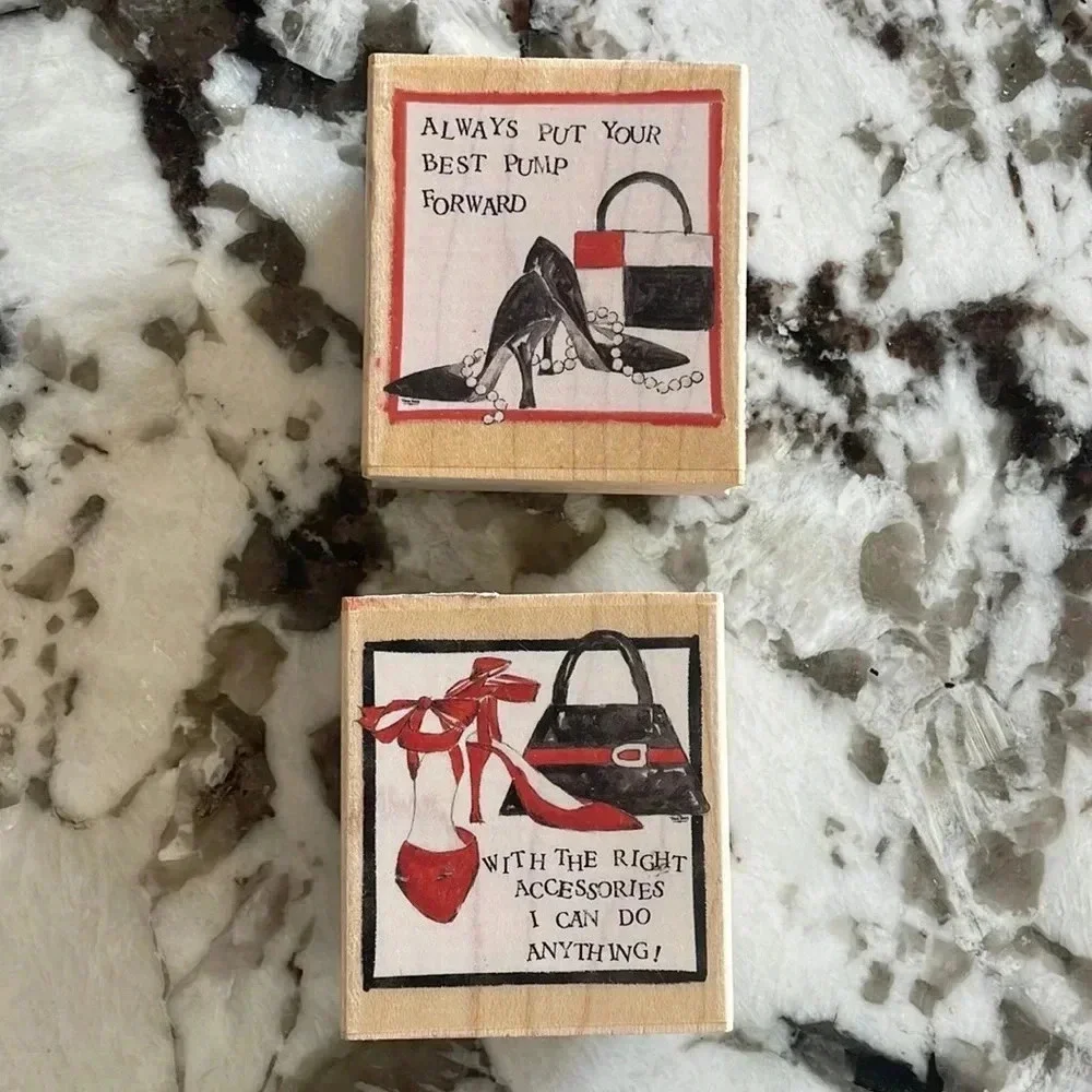Fun Girl‎ Accessory Rubber Stamps